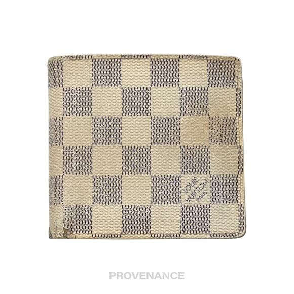 🔴 Louis Vuitton Marco Wallet - Damier Azur - Picture 2 of 10